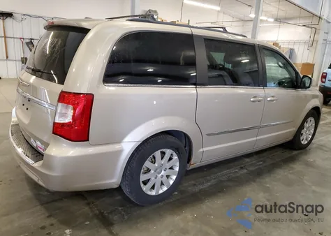 2013 Chrysler Town & Country Touring from USA, damaged, VIN 2C4RC1BG2DR540783